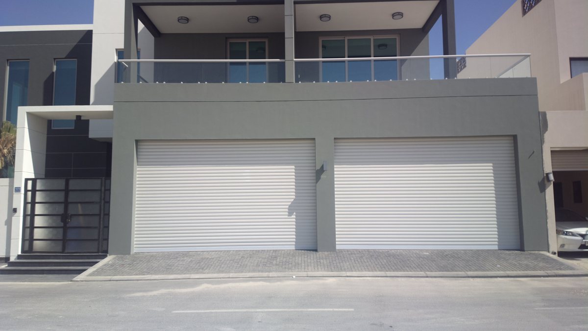 Aluminium garage doors in Bahrain
