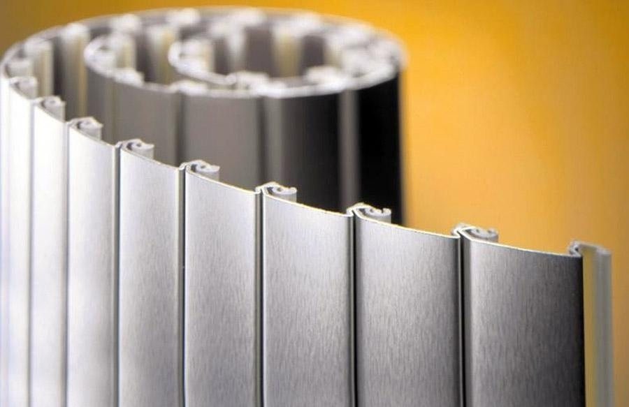 Aluminium rolling shutters