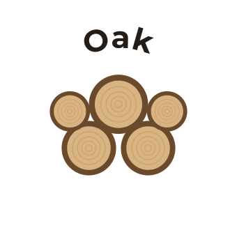 Oak firewood — kiln-dried 10 kg bag, Jordan